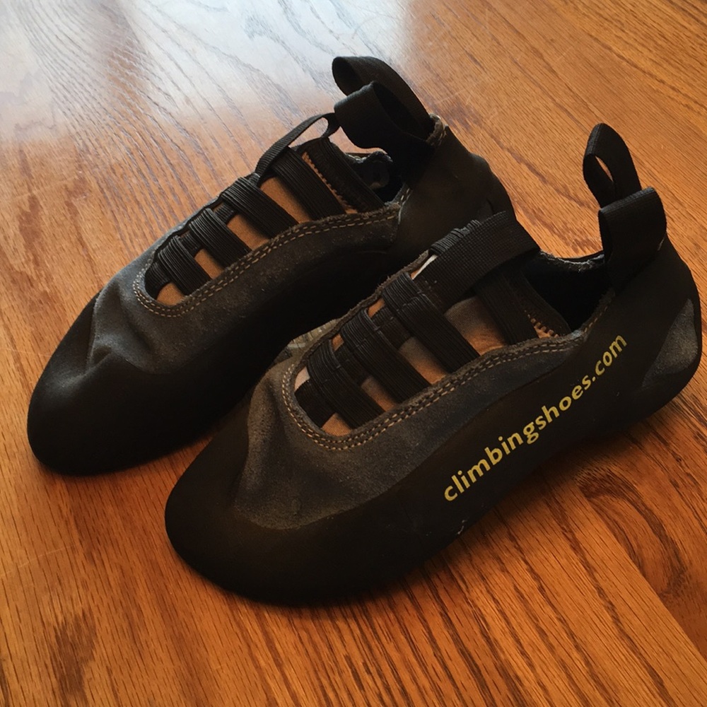Climbing shoes